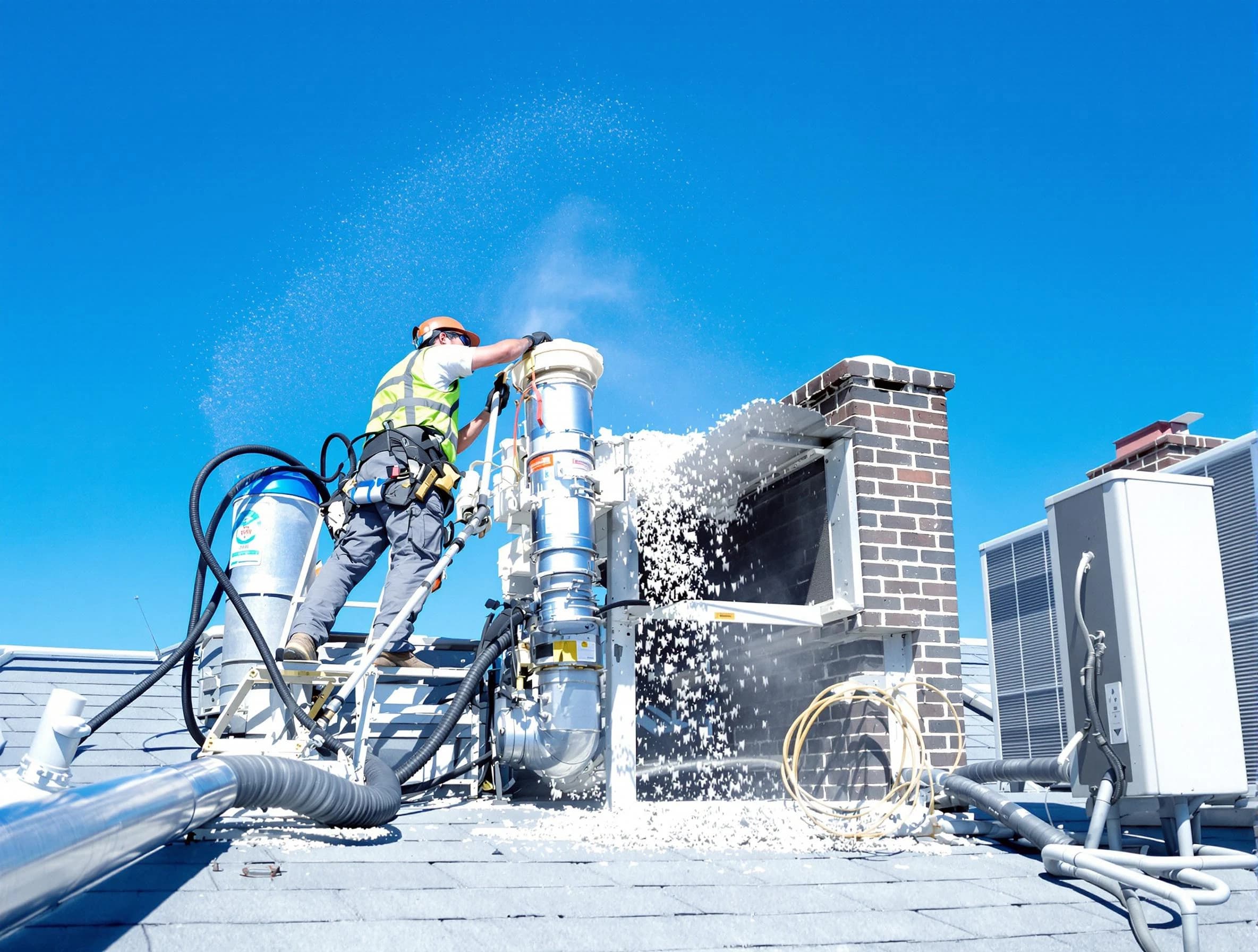 Expert roof dryer vent cleaning by Layton Dryer Vent Cleaning in Layton