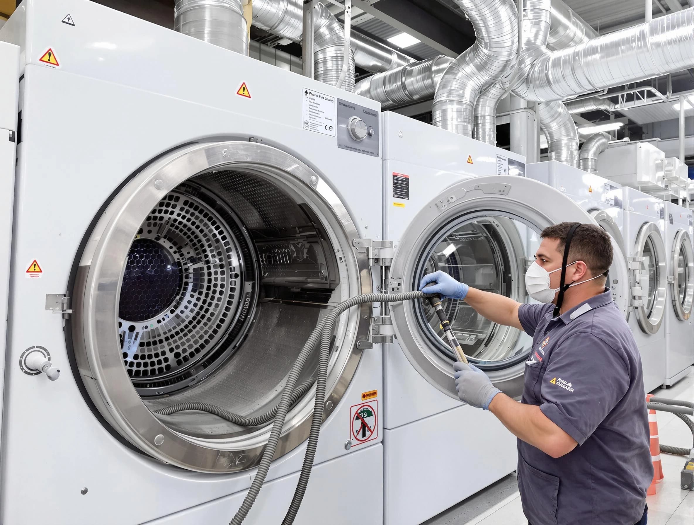 Industrial-grade dryer vent cleaning by Layton Dryer Vent Cleaning in Layton