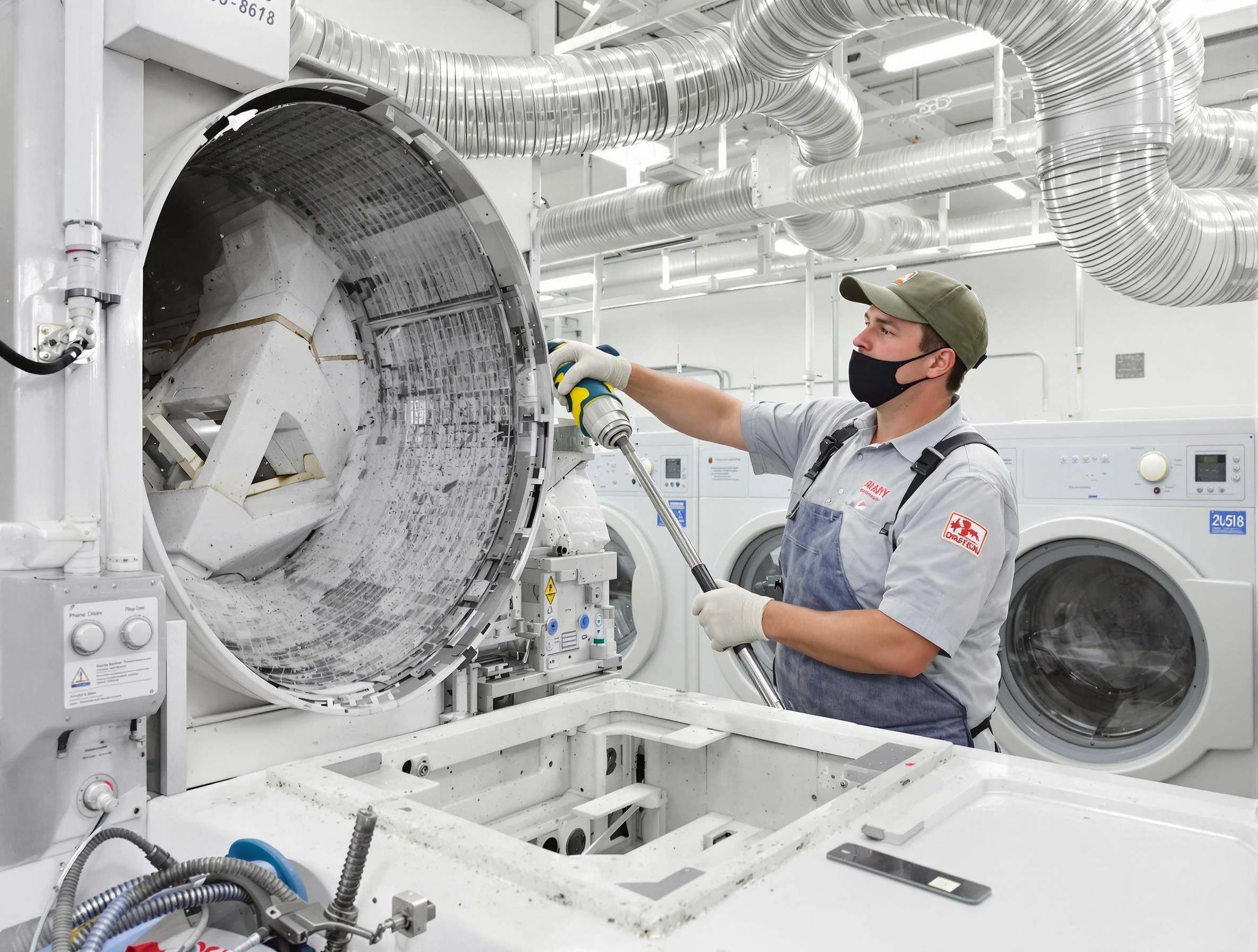 Commercial Dryer Vent Cleaning in Layton